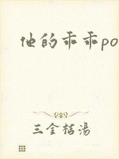 他的乖乖pop