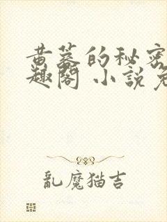 黄蓉的秘密 笔趣阁 小说免费阅读