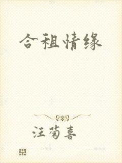 合租情缘封面