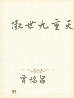 傲世九重天小说