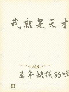 我就是天才