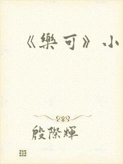 《乐可》小说封面