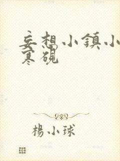 妄想小镇小说墨寒砚封面