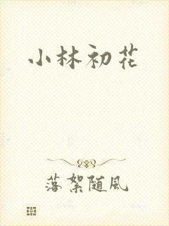 小林初花封面