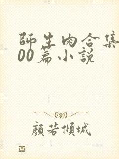 师生肉合集乱500篇小说封面
