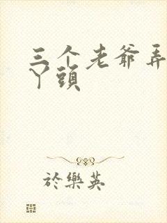 三个老爷弄一个丫头封面