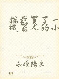 总裁买了一个男机器人的小说封面
