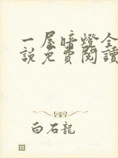 一屋暗灯全文小说免费阅读