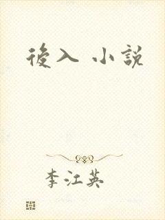 后入 小说