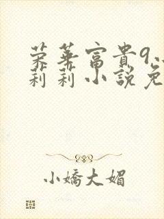 荣华富贵9小王莉莉小说免费阅读