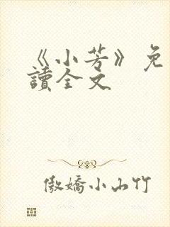 《小芳》免费阅读全文