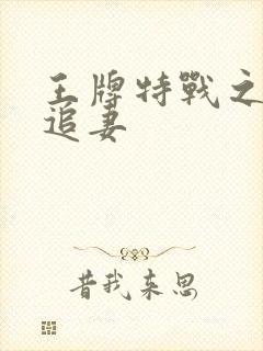 王牌特战之军少追妻