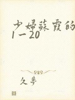 少妇苏霞的沉沦1一20封面