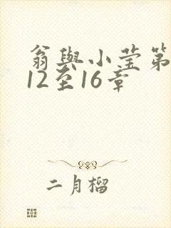 翁与小莹第十部12至16章