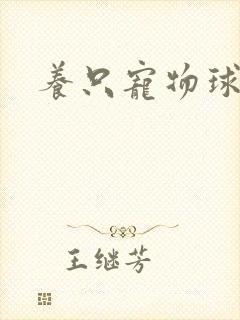 养只宠物球封面