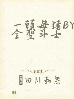 一头母猪BY黄金圣斗士