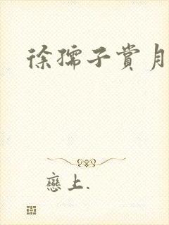 徐孺子赏月封面