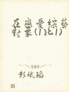 在恋爱综艺里搞对象(1比1)