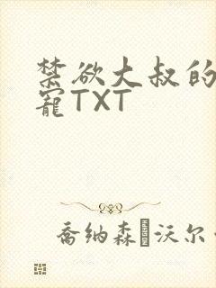 禁欲大叔的心尖宠TXT封面