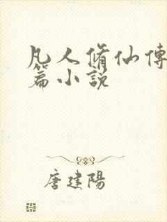 凡人修仙传人界篇小说