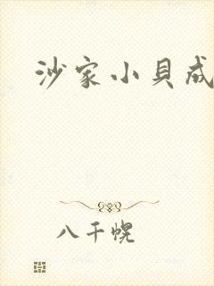 沙家小贝成长记封面