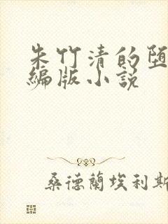 朱竹清的堕落改编版小说