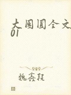 大团圆全文阅读01