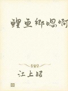 鲤鱼乡嗯啊封面