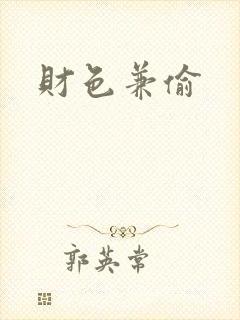 财色兼偷封面