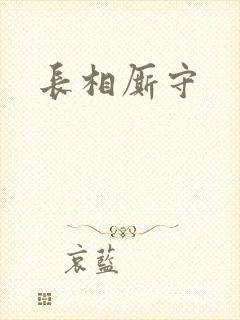 长相厮守封面