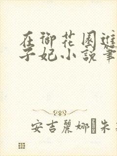 在御花园进入太子妃小说笔趣阁