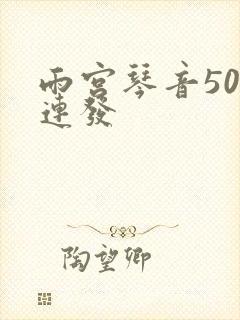 雨宫琴音500连发