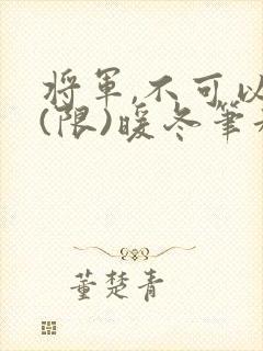 将军,不可以!(限)暖冬笔趣阁免费阅读