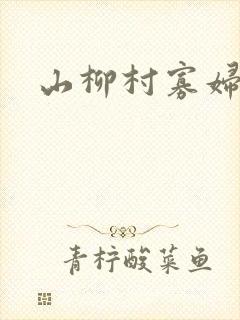 山柳村寡妇情史
