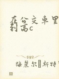 在公交车里c弄到高c