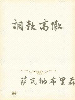 调教高傲