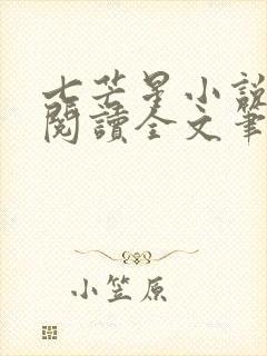 七芒星小说免费阅读全文笔趣阁
