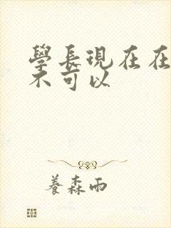 学长现在在上课不可以