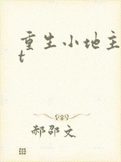 重生小地主txt