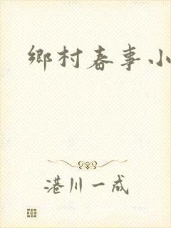 乡村春事小说