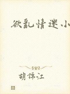 欲乱情迷小说