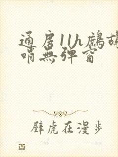 通房11h鹧鸪哨无弹窗