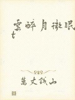 云醉月微眠txt