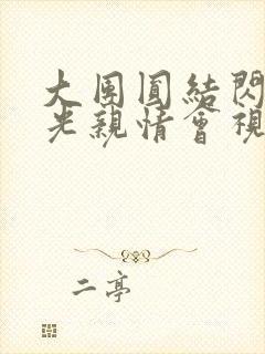 大团圆结闪闪发光亲情会视频