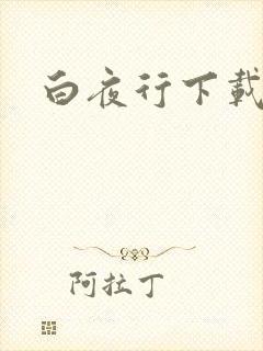 白夜行下载