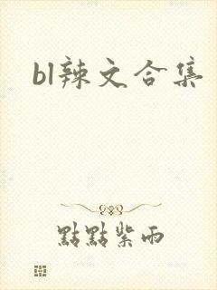 bl辣文合集