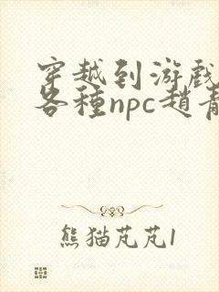 穿越到游戏里和各种npc赵青蔓封面