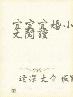 宜室宜婚小说全文阅读