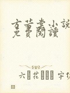 方若棠小说全文免费阅读封面