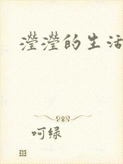 滢滢的生活日记